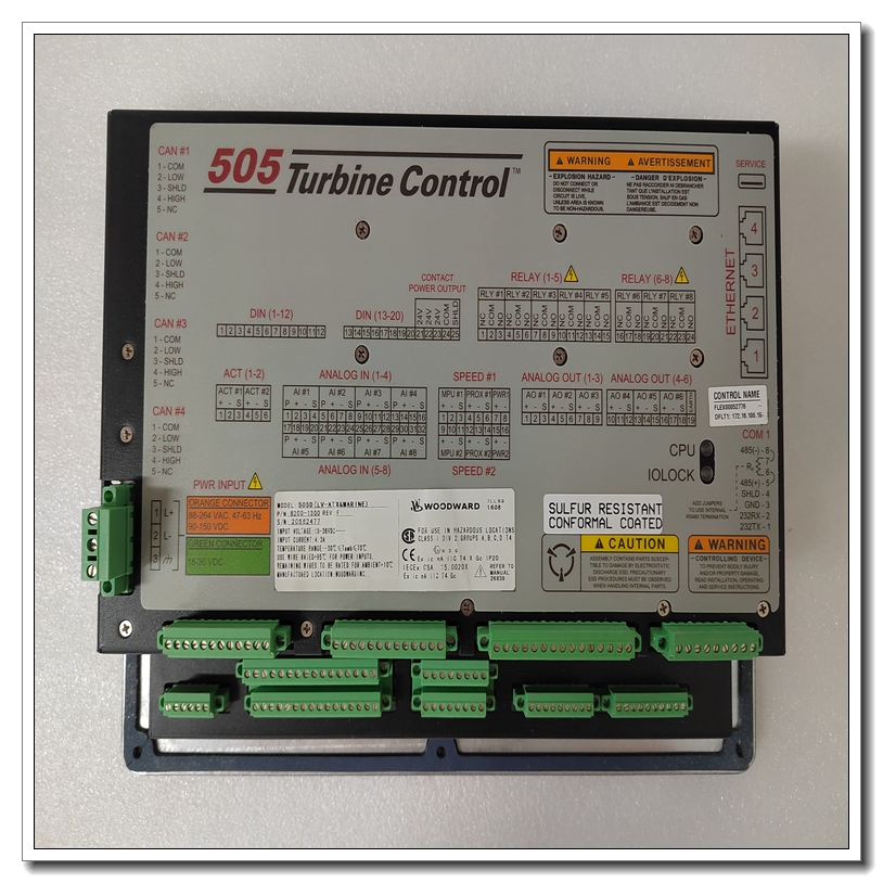 woodward 8200-1302 調(diào)速器