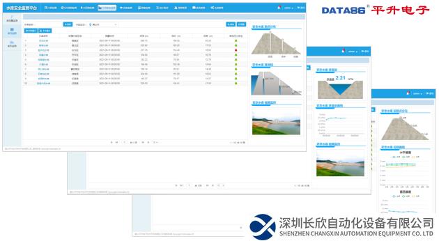 滲流數(shù)據(jù)與水位、降雨等環(huán)境量形成及時(shí)聯(lián)動(dòng)反應(yīng)，建立多種預(yù)警機(jī)制；根據(jù)測(cè)值變化，形成時(shí)、日、月、年統(tǒng)計(jì)報(bào)表；結(jié)合示意圖直觀展示各類數(shù)據(jù)變化趨勢(shì)，及時(shí)發(fā)現(xiàn)安全隱患